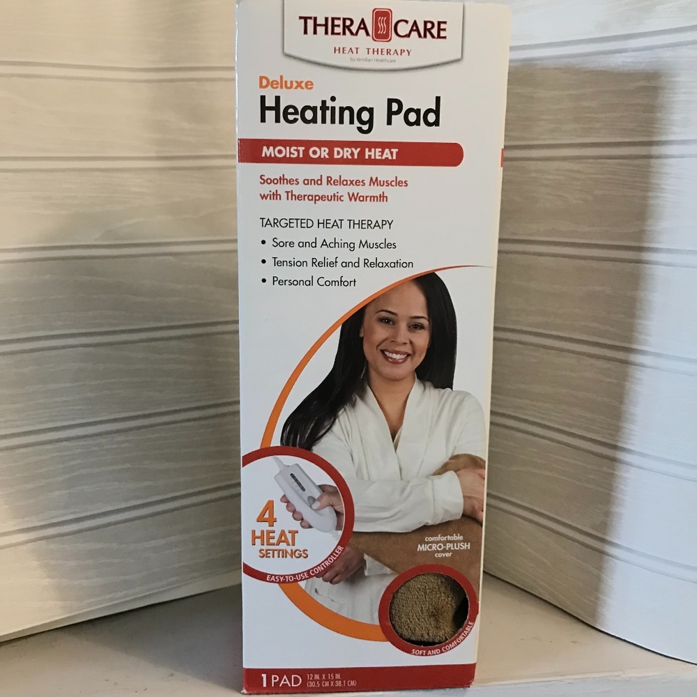 Thera Care Deluxe Heating Pad for Moist or Dry Heat